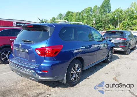 2018 Nissan Pathfinder Sv из США, поврежденный, VIN 5N1DR2MN7JC603788